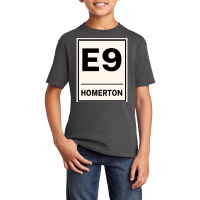 E9 Homerton Postcode United Kingdom Basic Youth T-shirt | Artistshot