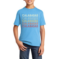 Calabasas California Calabasas Ca Retro Vintage Text Long Sleeve T Shi Basic Youth T-shirt | Artistshot