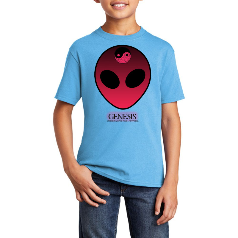 Genesis Streetwear -  Alien Red Head Basic Youth T-shirt by Adcock Salmon | Artistshot