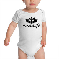 Namaste Lotus For Light Baby Bodysuit | Artistshot