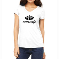 Namaste Lotus For Light Women's V-neck T-shirt | Artistshot