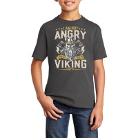 Viking Quote Scandinavian Celtic Mythology Basic Youth T-shirt | Artistshot