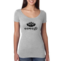 Namaste Lotus For Light Women's Triblend Scoop T-shirt | Artistshot