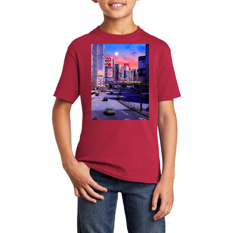 City Express Basic Youth T-shirt by femalesbaubles | Artistshot