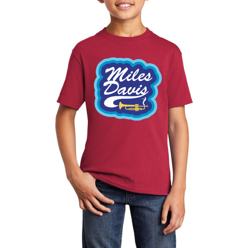 Blue Miles Basic Youth T-shirt by Kandurip541 | Artistshot