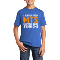 I Suffer From Mts Multiple Tank Syndrome Aquarium Owner Basic Youth T-shirt | Artistshot