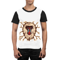 Baboon Monkey Graphic T-shirt | Artistshot