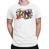 Rn Registered Nurse Mardi Gras T-shirt | Artistshot