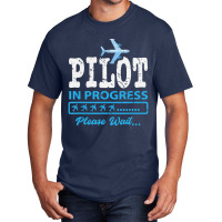 Future Pilot Aviation Student Pilot Basic T-shirt | Artistshot