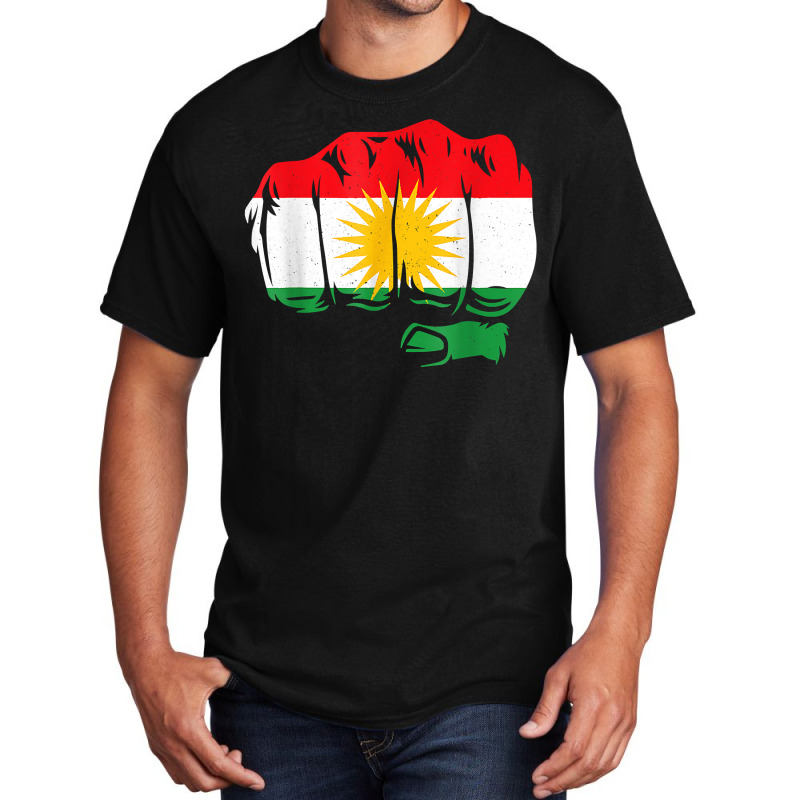 Vintage Kurdistan Kurd Kurdish Province Of Kurds T Shirt Basic T-shirt by cm-arts | Artistshot