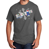 Child Abuse Fighter Child Abuse Awareness - Ho Ho Hope Cure Christmas Basic T-shirt | Artistshot