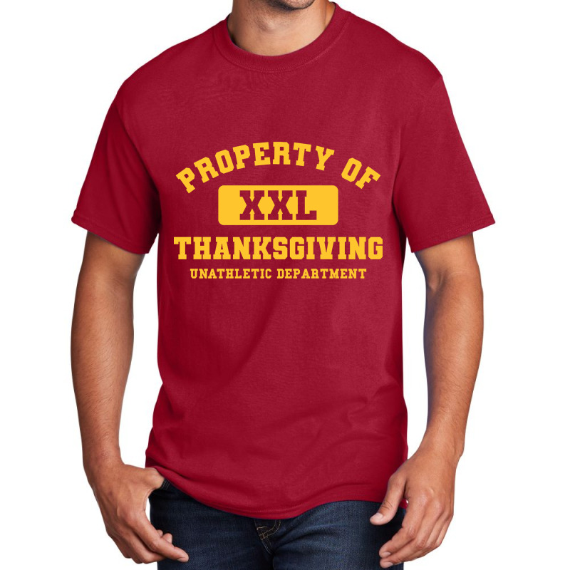 Property Of Team Thanksgiving Basic T-shirt | Artistshot