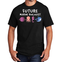 Future Marine Biologist Ocean Life Enthusiast Sea Lover Basic T-shirt | Artistshot