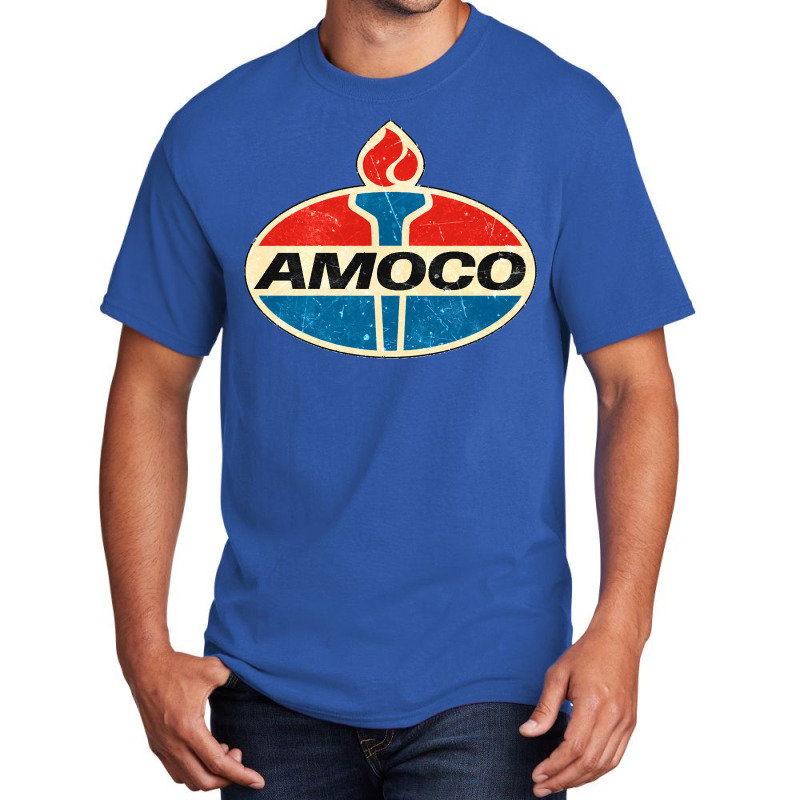 Amoco American Gas Standard Oil Classic Basic T-shirt by MICHAELSCOTTREXEL | Artistshot