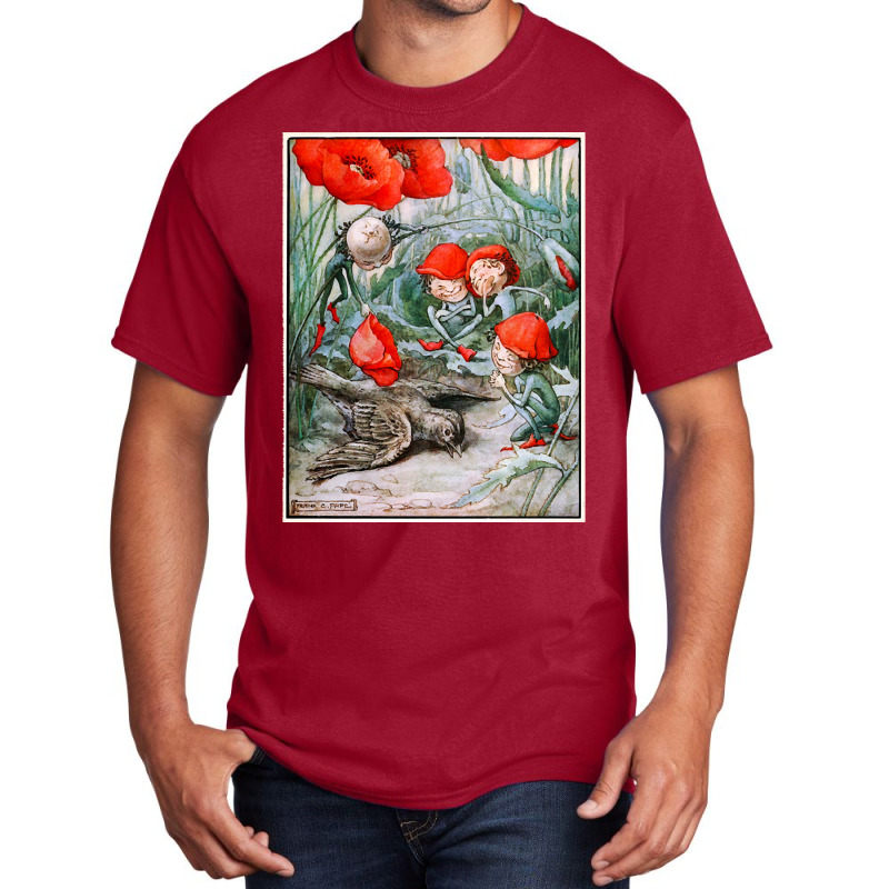 Vintage Fantasy Illustration. C1913 Basic T-shirt | Artistshot