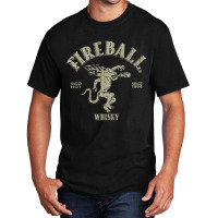 Vintage- Fireball Wisky Since 1984 Basic T-shirt | Artistshot