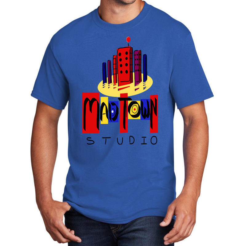 Mad Town Studio Basic T-shirt by fenderbendable | Artistshot