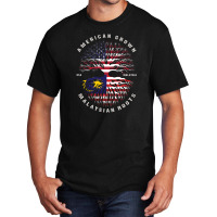 American Grown Malaysian Roots Malaysia Flag Basic T-shirt | Artistshot