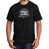 Magic Carpet Private Flight Service Basic T-shirt | Artistshot