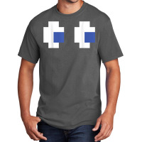 Retro Arcade Game Ghost Eyes T Shirt Basic T-shirt | Artistshot