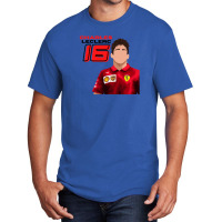 F1 - Charles Leclerc Basic Design 1 Basic T-shirt | Artistshot