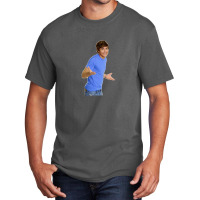 Zac Efron   Troy Bolton   Shrug Meme   1 Basic T-shirt | Artistshot