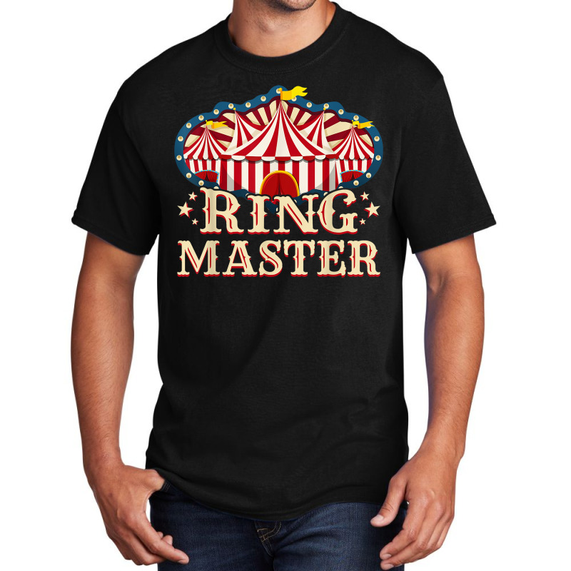 Circus Ringmaster Shirt   Circus Shirts   Ringmaster T Shirt Basic T-shirt by cm-arts | Artistshot