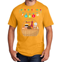 Happy Purim Star Of David Jewish Costume Premium Basic T-shirt | Artistshot