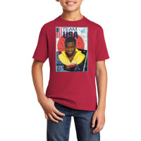 Frances Tiafoe Basic Youth T-shirt | Artistshot