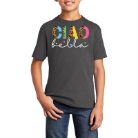 Funny Ciao Bella Italian Phrase Greeting Hello Italy T Shirt Basic Youth T-shirt | Artistshot