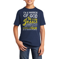 The Lord Jesus Armor Of God Cross Faith Christian Bible Basic Youth T-shirt | Artistshot