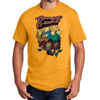 Tributetotherippingfriendstheworld'smostmanlymen!superheroparodycartoo Basic T-shirt | Artistshot