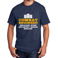 Combat Engineer  Engineer Gifts  Army Engineering Basic T-shirt | Artistshot