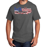 East Providence City Rhode Island American Flag Sweatshirt Basic T-shirt | Artistshot