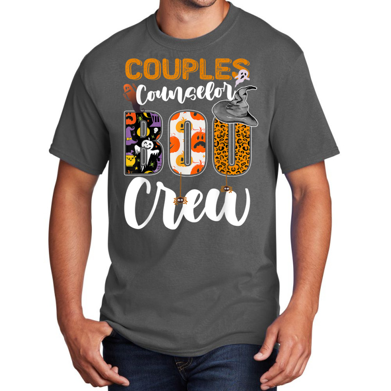 Couples Counselor Boo Crew Halloween Matching Basic T-shirt | Artistshot