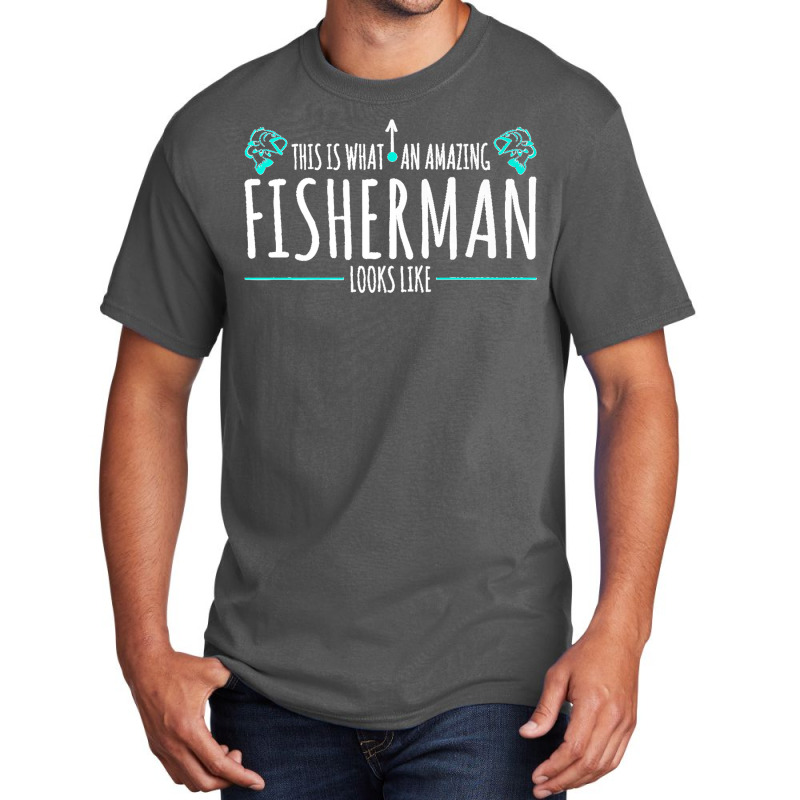 Mens Amazing Fisherman Funny Fishing Quotes Premium Basic T-shirt | Artistshot