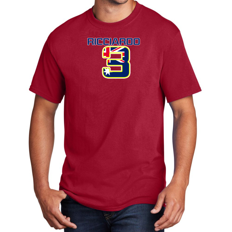 Daniel Ricciardo Formula Basic T-shirt by apolitery | Artistshot