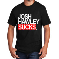 Josh Hawley Sucks - Red And White Basic T-shirt | Artistshot