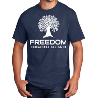 Freedom Crusaders Alliance White Basic T-shirt | Artistshot