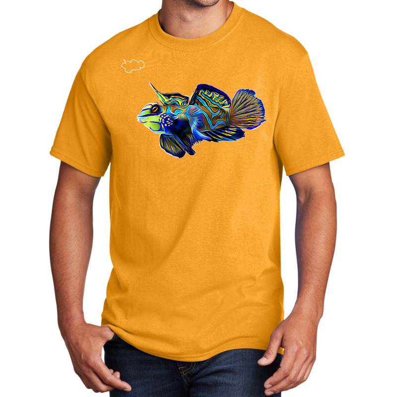 Mandarin Goby Dragonet Saltwater Reef Aquarium Fish Tank Premium Basic T-shirt by kevinnichols | Artistshot