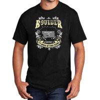 Boulder Montana Montana It Is Where My Story Begins America Basic T-shirt | Artistshot