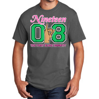 J15 Nineteen 08 Founders Day Aka Women Hand Sign Basic T-shirt | Artistshot