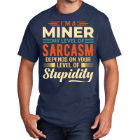 Miner I'm A Miner Basic T-shirt | Artistshot