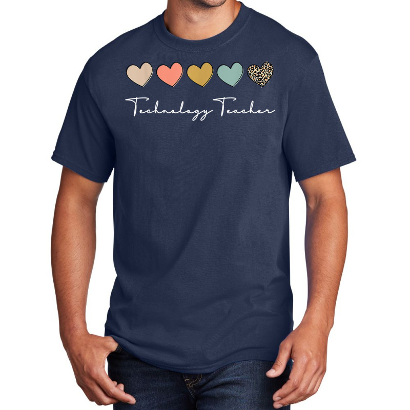 Technology Teacher Squad Tech School Worker Appreciation T Shirt Basic T-shirt | Artistshot