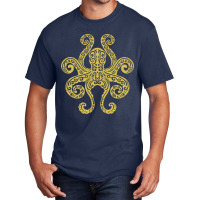 Octopus Tribal Art Marine Ocean Life Long Sleeve T Shirt Basic T-shirt | Artistshot