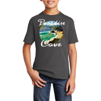 Paradise Cove California Beach Watercolour T Shirt Basic Youth T-shirt | Artistshot