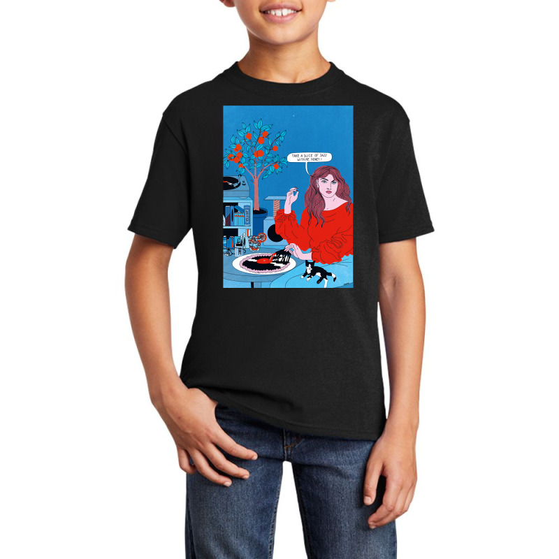 Jazz Slice Basic Youth T-shirt by Kandurip541 | Artistshot