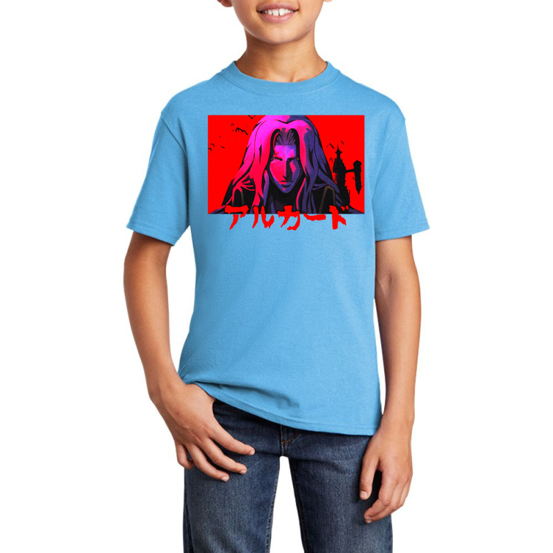 Japanese Alucard Photo Castlevania Basic Youth T-shirt | Artistshot