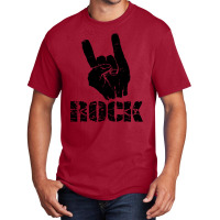 Born To Be Rock Star   Hand Horns  Tee Basic T-shirt | Artistshot