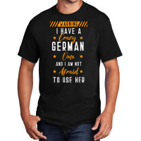 German Oma Deutschland Grandmother Germany Grandchildren Basic T-shirt | Artistshot